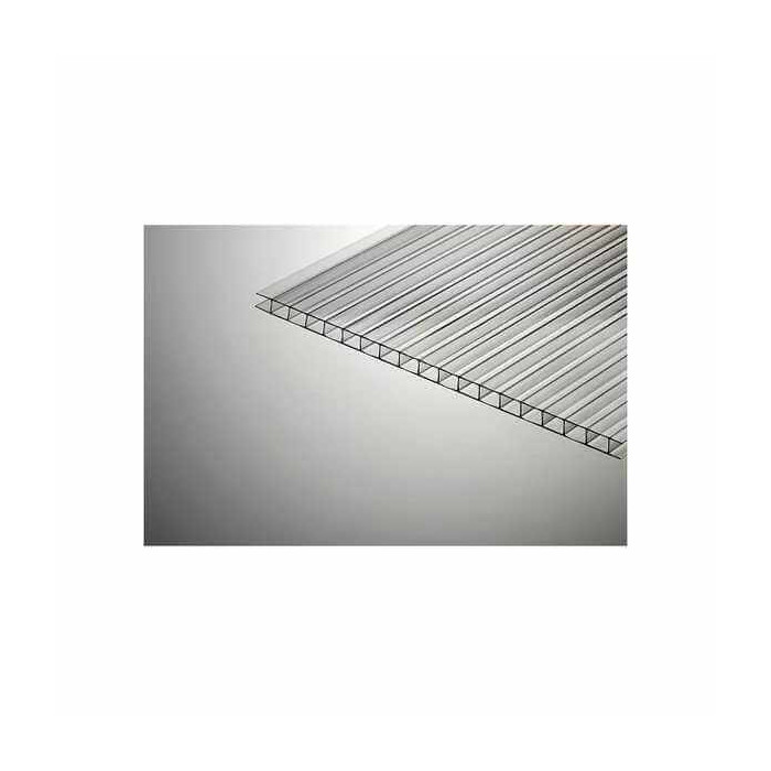 Сотовый поликарбонат 16 мм КОЛИБРИ прозрачный 2100х12000 мм